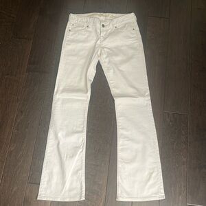 Express Stella Jeans White Bootcut Low Rise size 2 regular